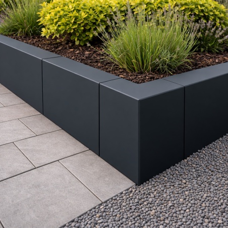 MUR HAUTEUR 50 cm EFFET CORTEN