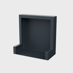 MUR HAUTEUR 40 cm EFFET CORTEN