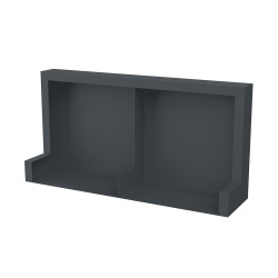 MUR HAUTEUR 40 cm EFFET CORTEN