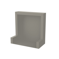 MUR HAUTEUR 40 cm EFFET CORTEN