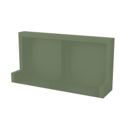 MUR HAUTEUR 40 cm EFFET CORTEN