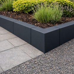 MUR HAUTEUR 40 cm EFFET CORTEN