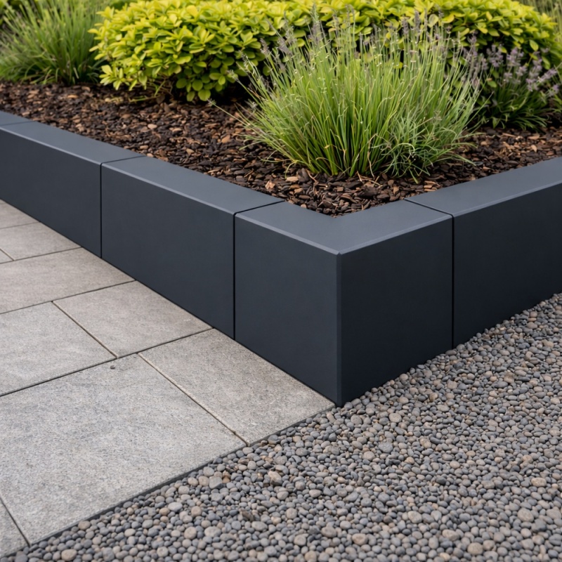 MUR HAUTEUR 40 cm EFFET CORTEN