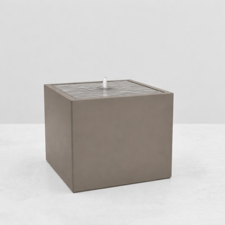 TABLE D'EAU ALUMINIUM CARREE pour paysagistes et collectivité