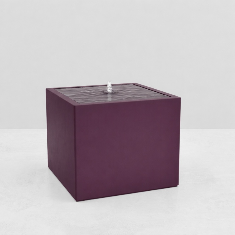 TABLE D'EAU ALUMINIUM CARREE pour paysagistes et collectivité