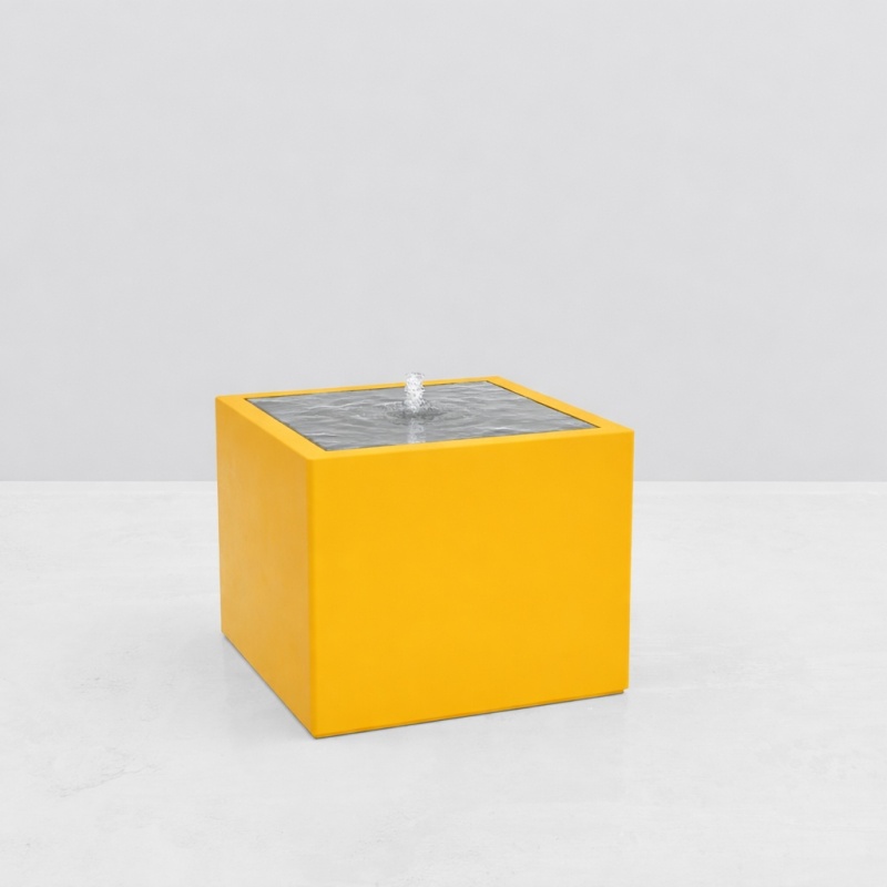 TABLE D'EAU ALUMINIUM CARREE pour paysagistes et collectivité