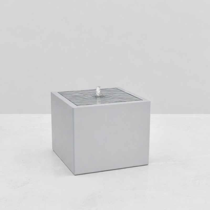 TABLE D'EAU ALUMINIUM CARREE pour paysagistes et collectivité