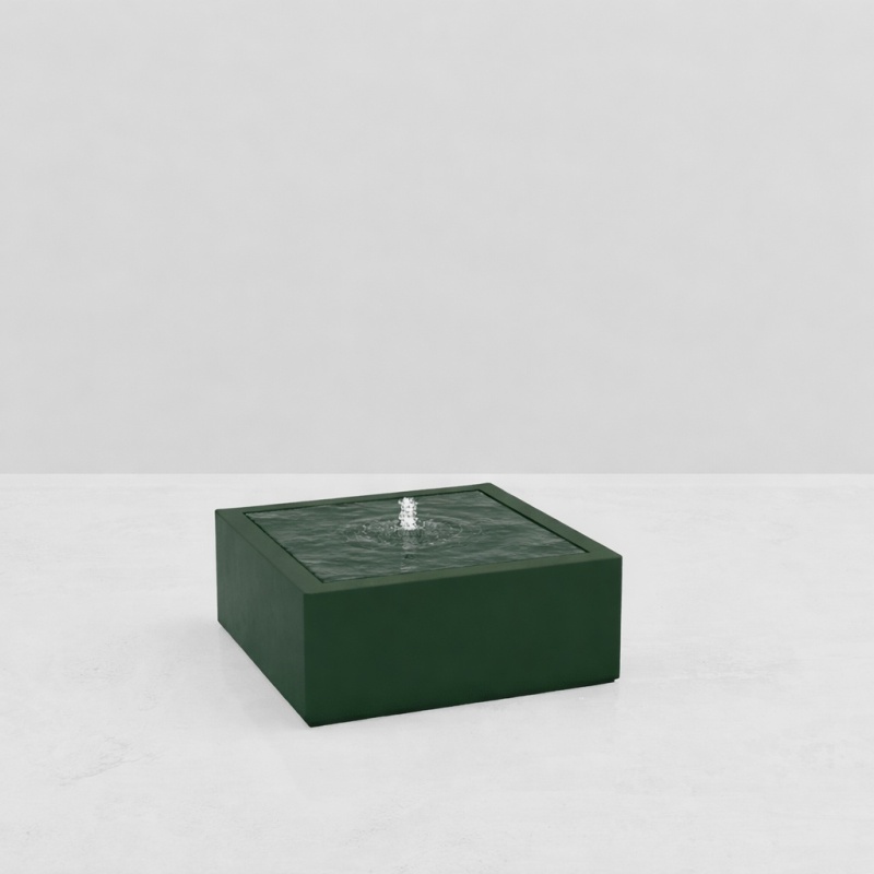 TABLE D'EAU ALUMINIUM CARREE pour paysagistes et collectivité