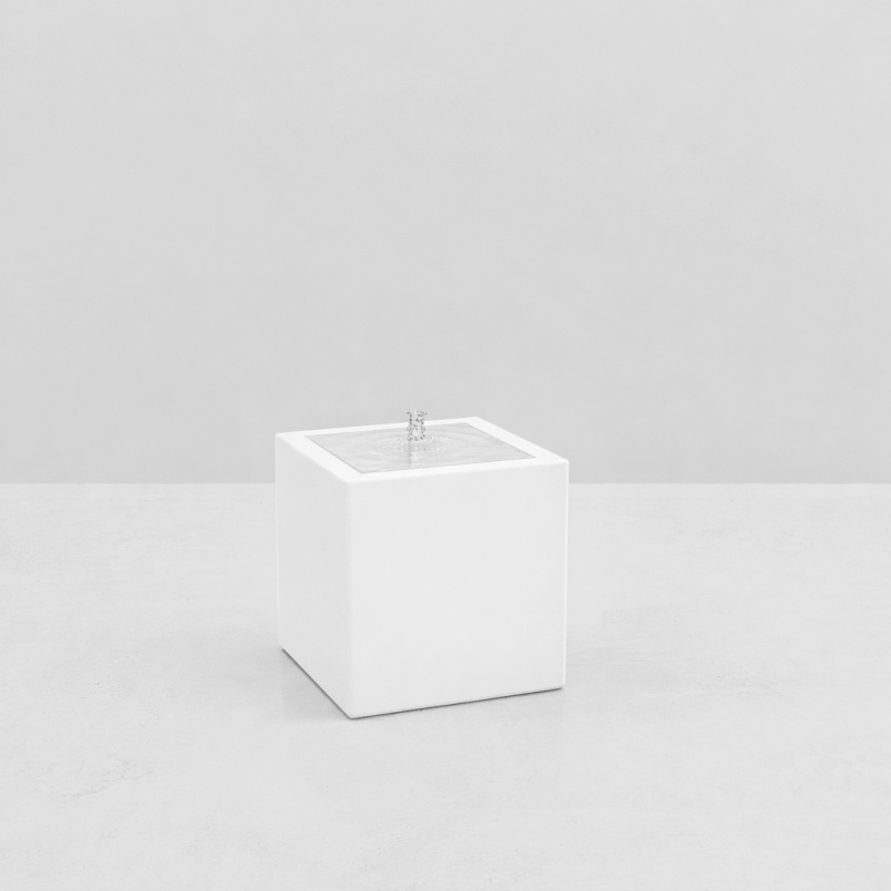 TABLE D'EAU ALUMINIUM CARREE pour paysagistes et collectivité