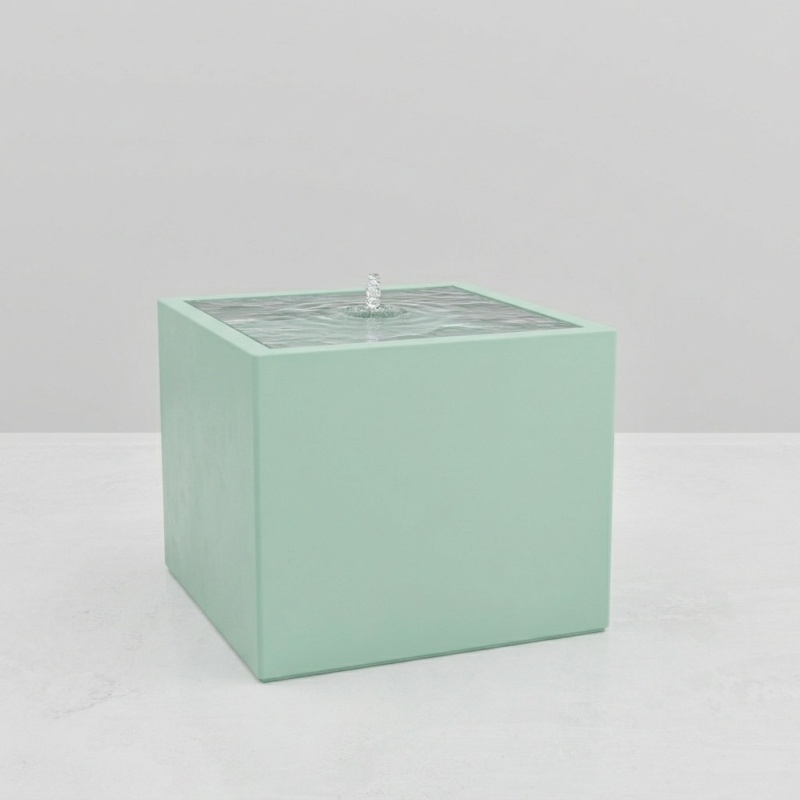 TABLE D'EAU ALUMINIUM CARREE pour paysagistes et collectivité