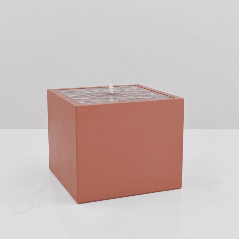 TABLE D'EAU ALUMINIUM CARREE pour paysagistes et collectivité