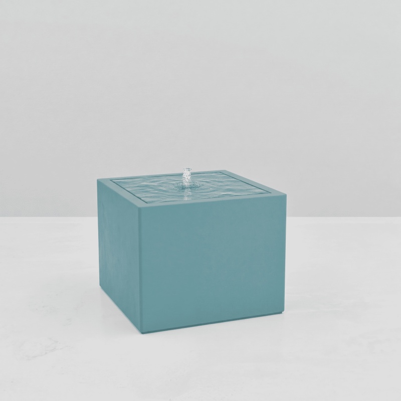 TABLE D'EAU ALUMINIUM CARREE pour paysagistes et collectivité