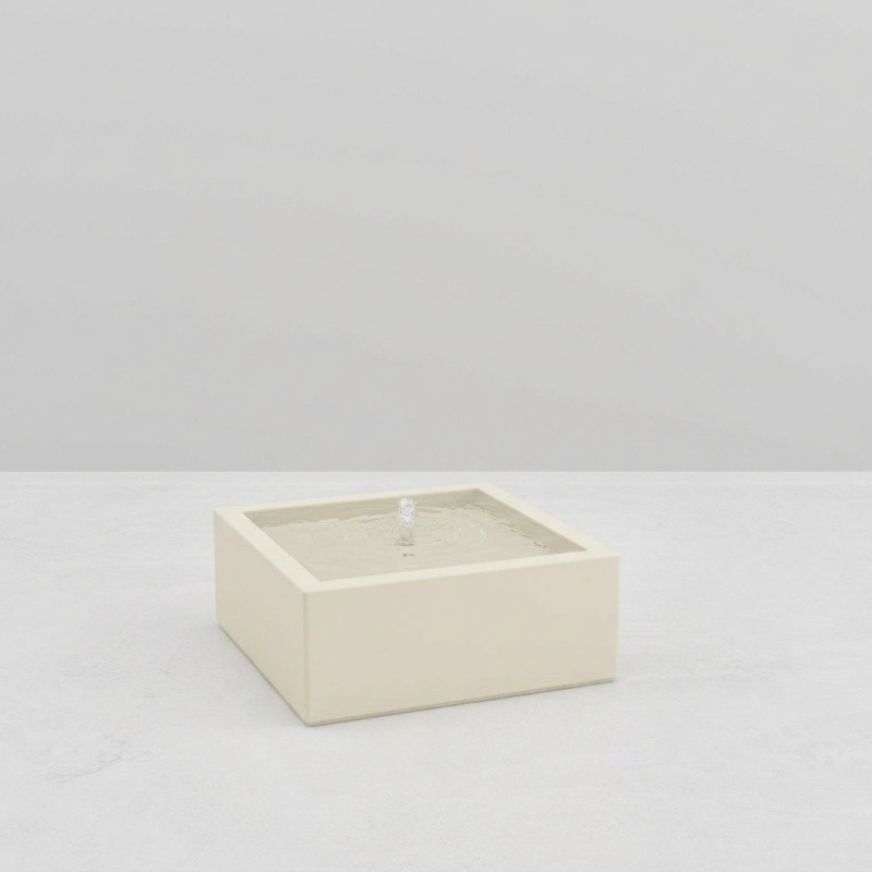 TABLE D'EAU ALUMINIUM CARREE pour paysagistes et collectivité