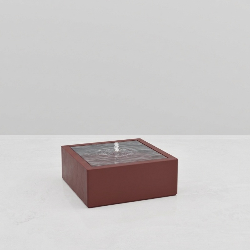 TABLE D'EAU ALUMINIUM CARREE pour paysagistes et collectivité