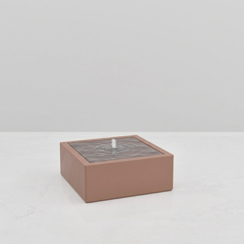 TABLE D'EAU ALUMINIUM CARREE pour paysagistes et collectivité