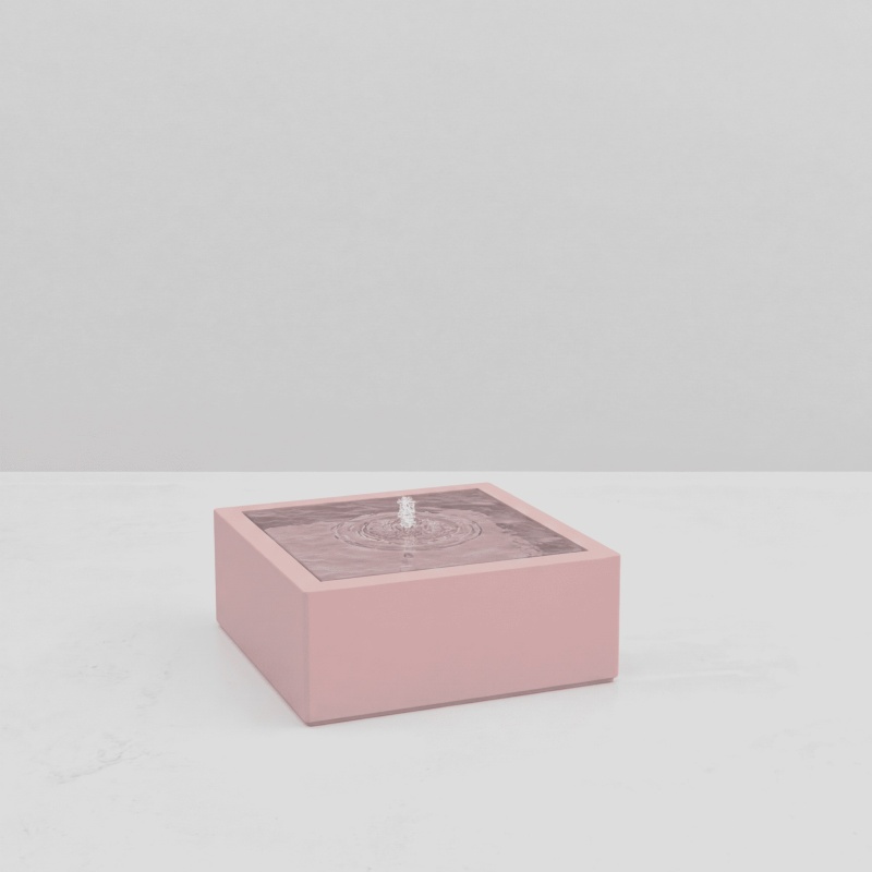 TABLE D'EAU ALUMINIUM CARREE pour paysagistes et collectivité