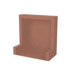 MUR HAUTEUR 50 cm EFFET CORTEN