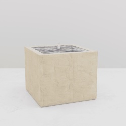 TABLE D'EAU ALUMINIUM CARREE pour paysagistes et collectivité