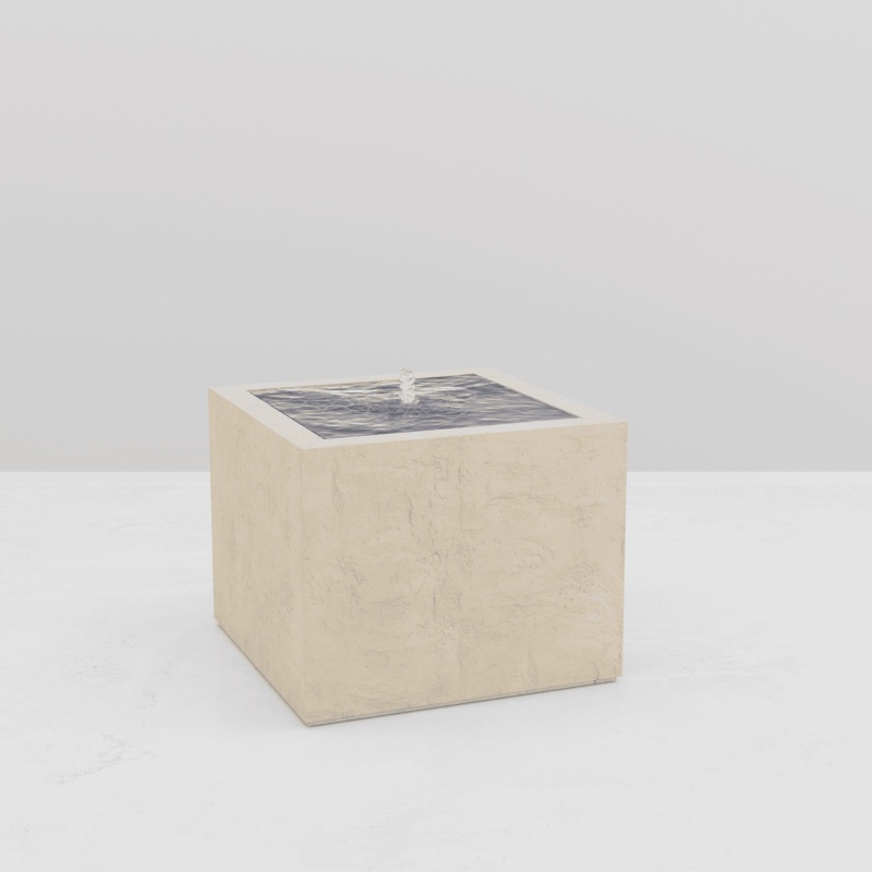 TABLE D'EAU ALUMINIUM CARREE pour paysagistes et collectivité