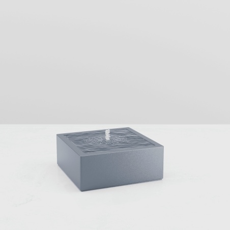 SQUARE WATER TABLE METAL EFFECT