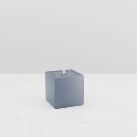 SQUARE WATER TABLE METAL EFFECT