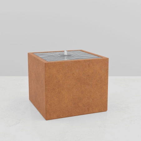 TABLE D'EAU ALUMINIUM CARREE pour paysagistes et collectivité