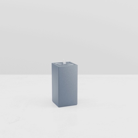 HIGH SQUARE WATER TABLE METAL EFFECT