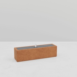 RECTANGULAR WATER TABLE CORTEN EFFECT
