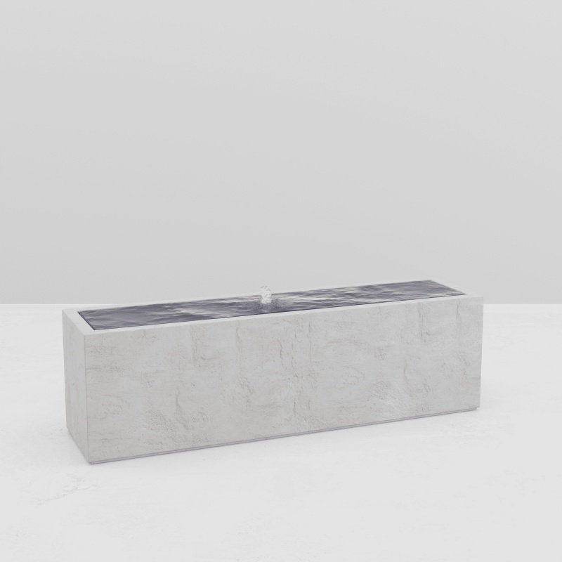 TABLE D'EAU ALUMINIUM RECTANGULAIRE pour paysagistes et collectivité