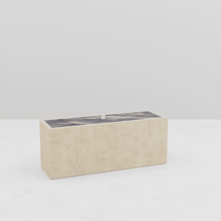 RECTANGULAR WATER TABLE STONE EFFECT