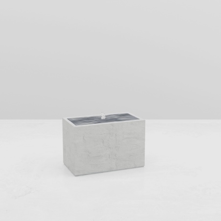 RECTANGULAR WATER TABLE STONE EFFECT
