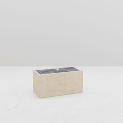 RECTANGULAR WATER TABLE STONE EFFECT