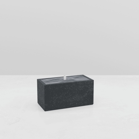 RECTANGULAR WATER TABLE STONE EFFECT