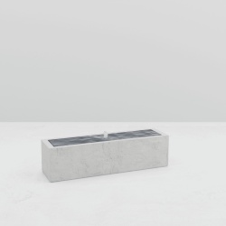 RECTANGULAR WATER TABLE STONE EFFECT