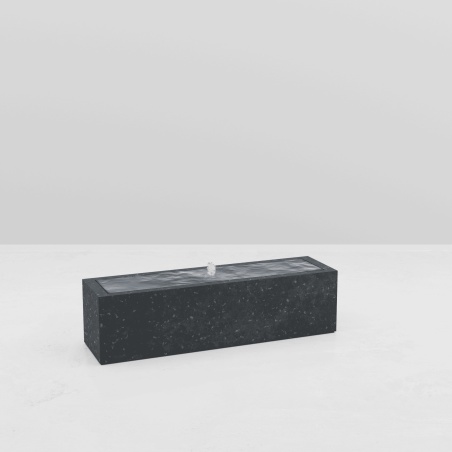 RECTANGULAR WATER TABLE STONE EFFECT