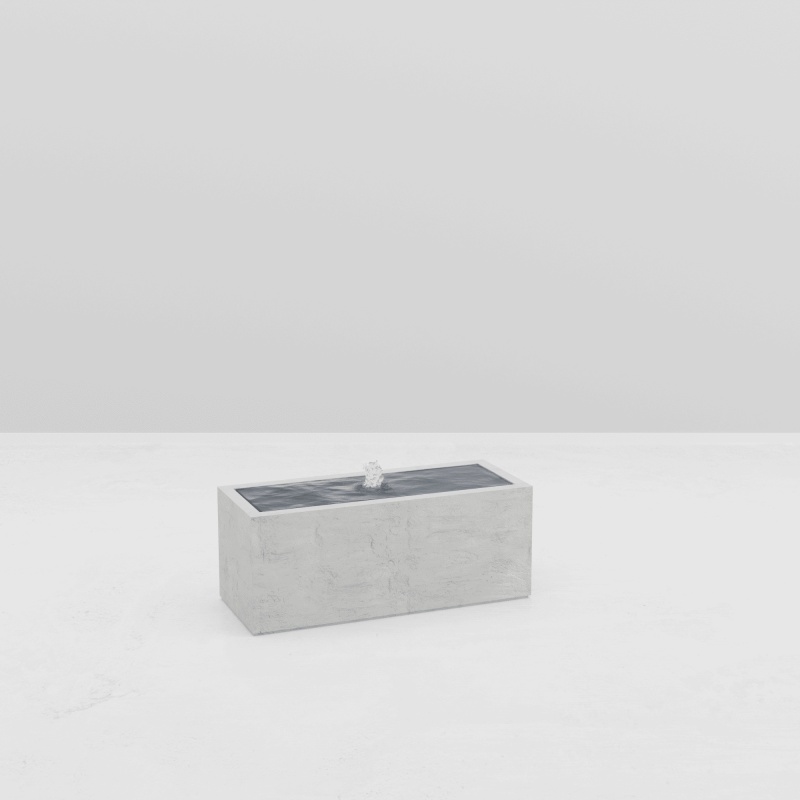 RECTANGULAR WATER TABLE STONE EFFECT