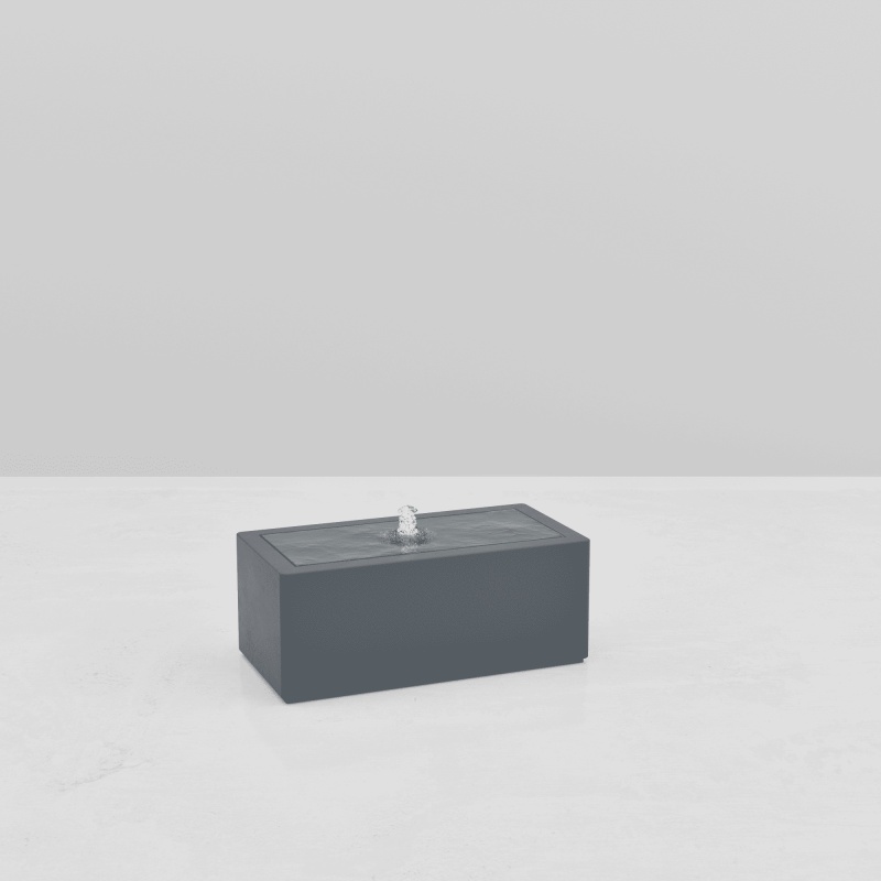 TABLE D'EAU ALUMINIUM RECTANGULAIRE pour paysagistes et collectivité