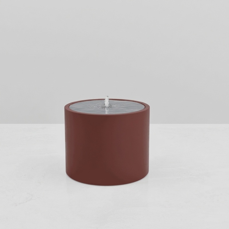 TABLE D'EAU ALUMINIUM RONDE pour paysagistes et collectivité