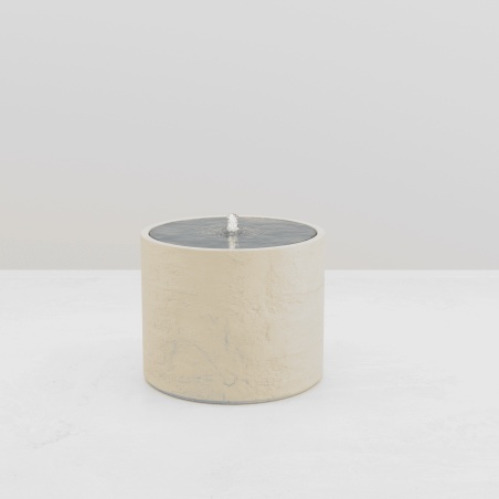 ROUND WATER TABLE STONE EFFECT