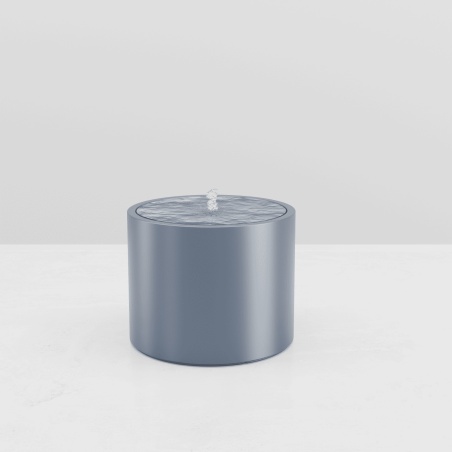 ROUND WATER TABLE METAL EFFECT