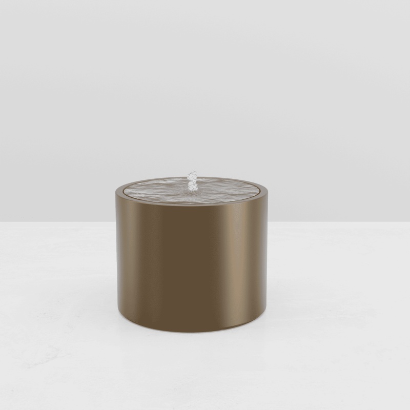 TABLE D'EAU ALUMINIUM RONDE pour paysagistes et collectivité