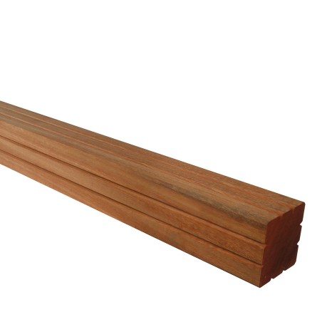  POTEAU BANGKIRAI 9X9X200CM pour paysagistes et collectivité