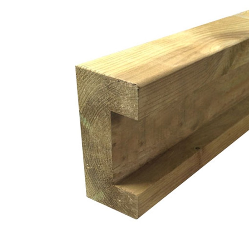 DEMI POTEAU EN U SILENZO 58x120MM DEMI POTEAU EN U SILENZO 58x120MM