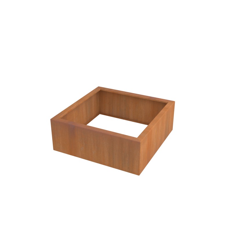 CARRE POTAGER CORTEN MODULE CARRE