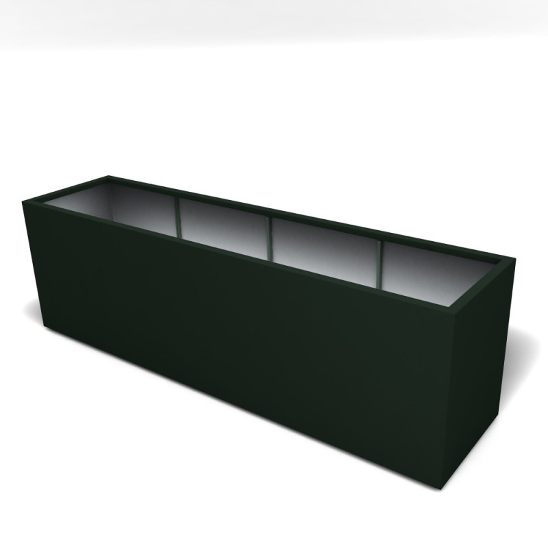 JARDINIERE FIBRE DE VERRE GAIA 2000 x 500 x 600 mm JARDINIERE FIBRE DE VERRE GAIA 2000 x 500 x 600 mm