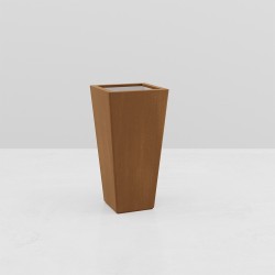 FIORIERA PIRAMIDALE ARES EFFETTO CORTEN