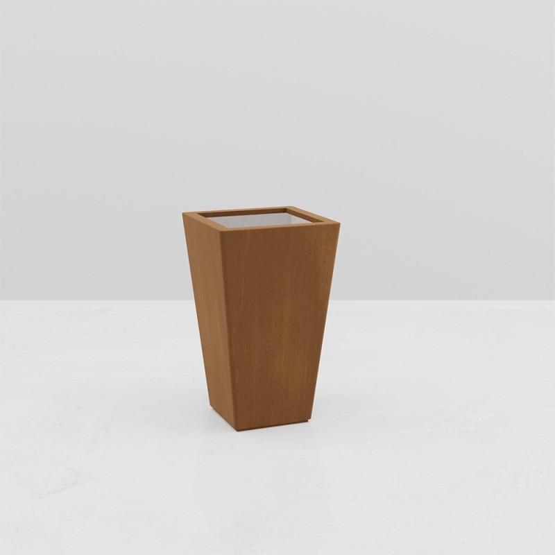 FIORIERA PIRAMIDALE ARES EFFETTO CORTEN