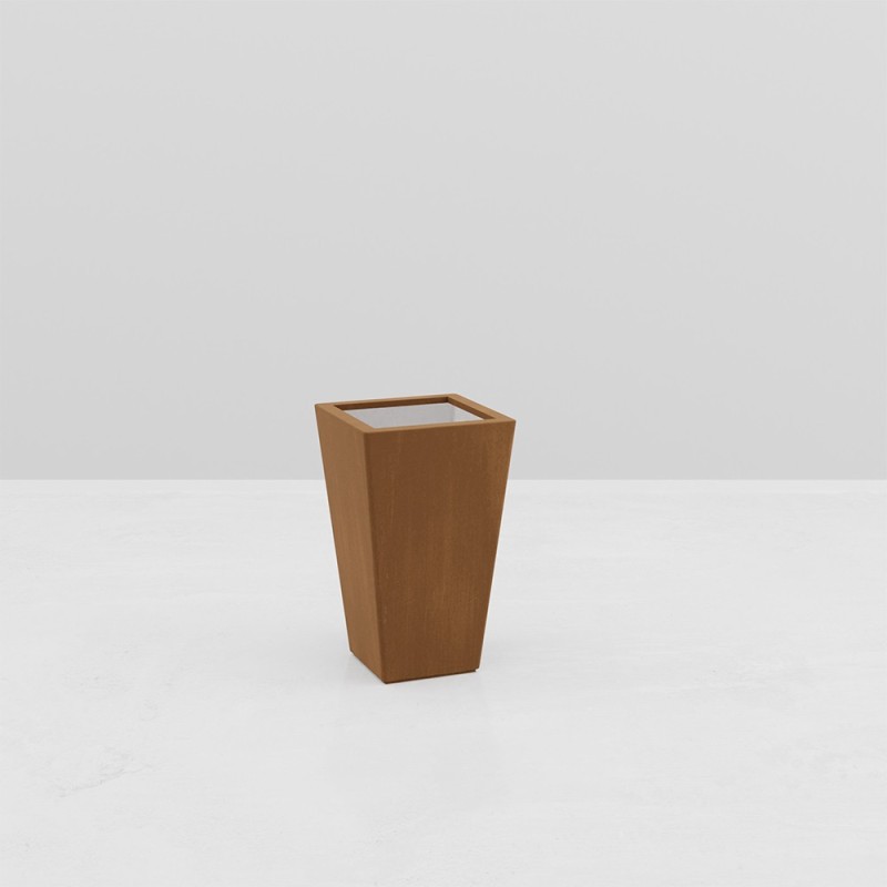 FIORIERA PIRAMIDALE ARES EFFETTO CORTEN