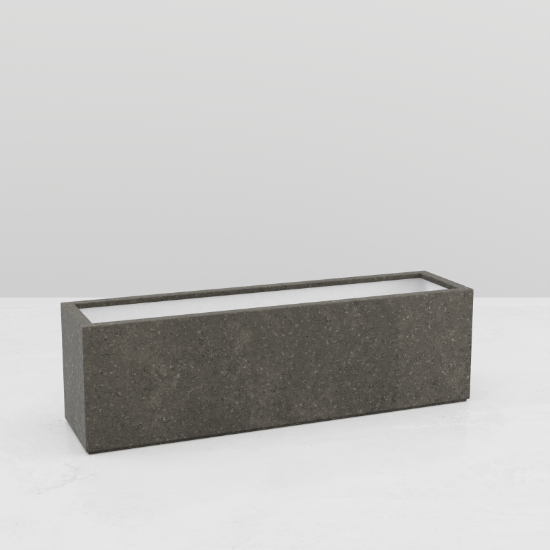 JARDINIERE RECTANGULAIRE GAIA pour paysagistes et collectivités JARDINIERE RECTANGULAIRE GAIA pour paysagistes et collectivités