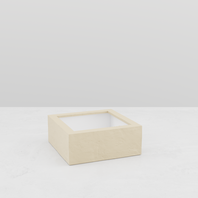 VIERKANTE PLANTENBAK EOS voor landschapsarchitecten en gemeenten